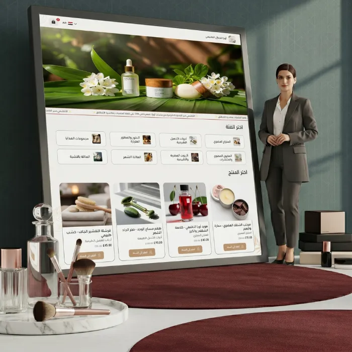 Cosmetics ecommerce UI